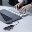 Хаб (разветвитель) Type-C - 3 х USB 3.0, HDMI 4K, Type-C PD Baseus Multi-functional серый