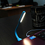 USB светильник на гибкой ножке Warm голубой