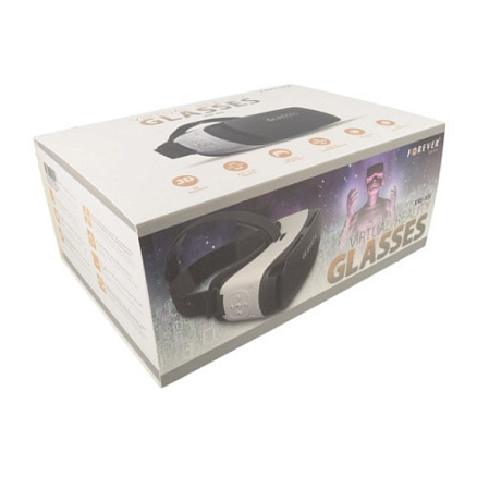 Очки виртуальной реальности Forever 3D VRB-300 со встроенными кнопками управления