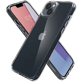 Чехол для iPhone 14 гибридный Spigen Ultra Hybrid прозрачный