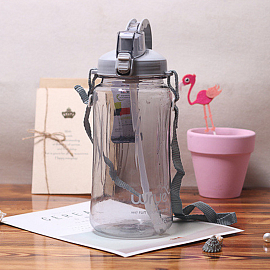 Бутылка для воды спортивная Trendy&Sports XL 1,2 л серая