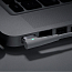 Кабель Type-C - MagSafe для зарядки Macbook длина 2 м 60W магнитный плетеный с L-образным штекером Baseus Zinc белый
