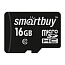 Карта памяти Smartbuy SB16GBSDCL10 MicroSDHC 16Gb Class 10 с адаптером SD