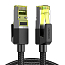 Сетевой кабель (патч-корд) RJ45 Cat.7 UTP длина 2 м плетеный Ugreen NW150 черный