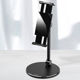 Подставка-держатель для телефона или планшета Usams US-ZJ057 черная