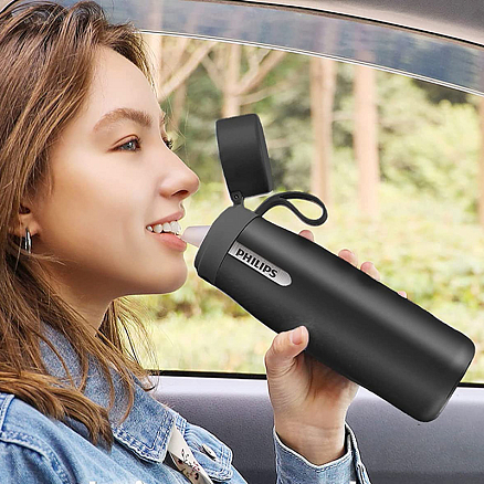 Термос (термобутылка) Philips GoZero Everyday AWP2771 550 мл серый