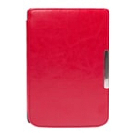 Чехол для PocketBook 624, 626, 614 кожаный Nova-06 Original красный