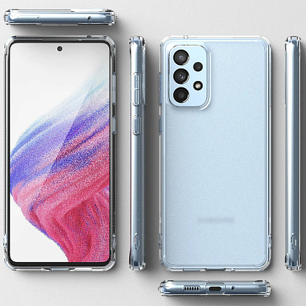 Чехол для Samsung Galaxy A53 гибридный Ringke Fusion прозрачный матовый