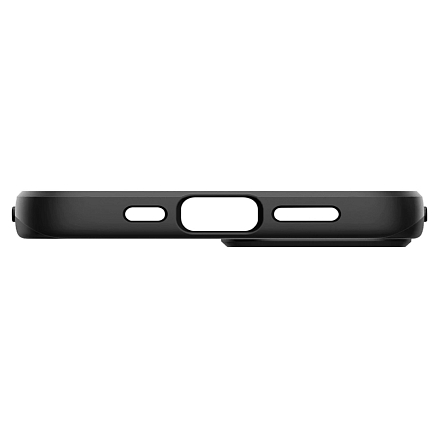 Чехол для iPhone 13 mini пластиковый тонкий Spigen Thin Fit черный