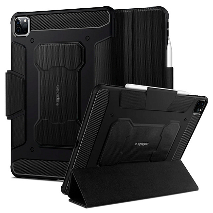 Чехол для iPad Pro 11, Pro 11 2020, Pro 11 2021 гелевый Spigen SGP Rugged Armor Pro черный