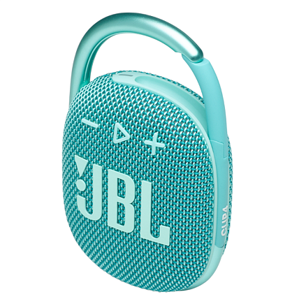 Портативная колонка JBL Clip 4 с защитой от воды бирюзовая