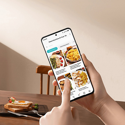 Аэрогриль (аэрофритюрница) Xiaomi Dual Zone Air Fryer 10L MAF-D1001 (евровилка)