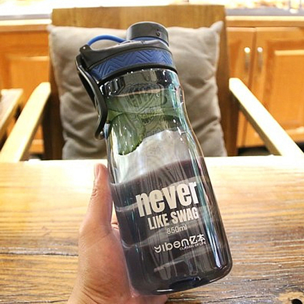 Бутылка для воды спортивная Trendy&Sports L 850 мл синяя