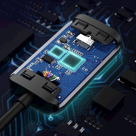 Переходник Type-C - Mini DisplayPort (папа - мама) с кабелем Ugreen CM236 серый