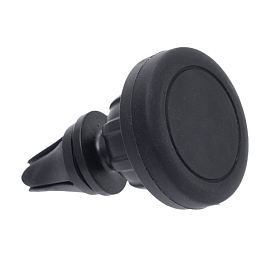 Держатель автомобильный в решетку обдува магнитный Setty черный