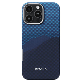 Чехол для iPhone 16 Pro Max кевларовый тонкий Pitaka StarPeak Tactile Woven Over The Horizon