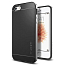 Чехол для iPhone 5, 5S, SE гибридный Spigen SGP Neo Hybrid черно-серебристый