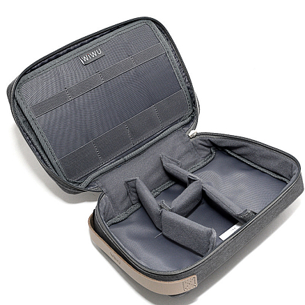 Сумка-органайзер для аксессуаров WiWU Cozy L черная