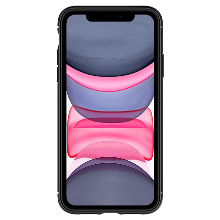 Чехол для iPhone 11 гелевый Spigen Rugged Armor черный