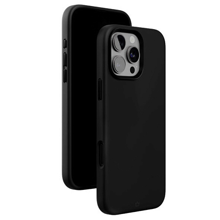 Чехол для iPhone 16 Pro Max силиконовый VLP Aster MagSafe черный