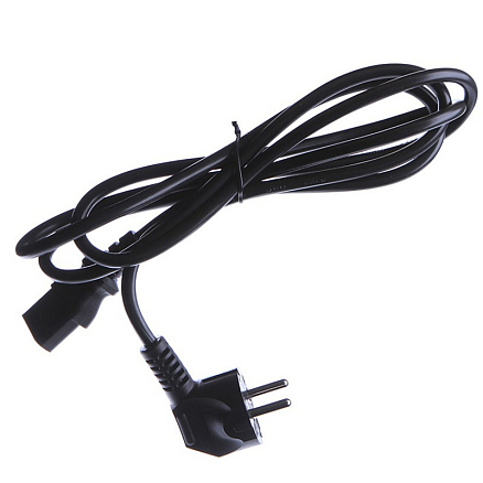 Кабель питания C13 длина 3 м 10A с заземлением Power Cube RPC-186BLXL-PRO3 черный