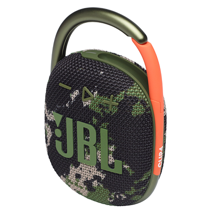 Портативная колонка JBL Clip 4 с защитой от воды камуфляж