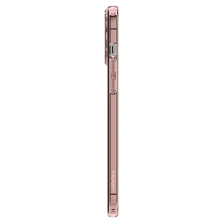 Чехол для iPhone 13 Pro Max гелевый Spigen Crystal Flex прозрачный розовый
