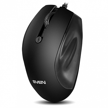 Мышь проводная USB оптическая Sven RX-113 черная