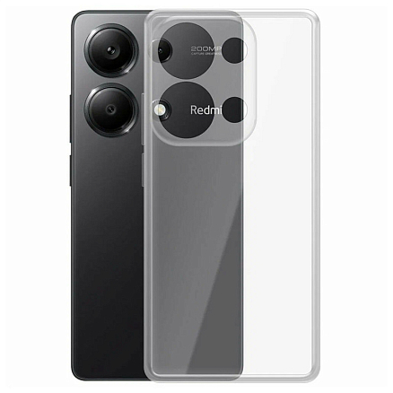 Чехол для Xiaomi Redmi Note 13 силиконовый Clear Case прозрачный