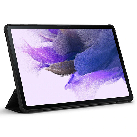 Чехол для Samsung Galaxy Tab S7 FE 5G 12.4 T730, T736B гелевый Spigen Rugged Armor Pro черный