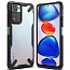 Чехол для Xiaomi Redmi Note 11 Pro+ гибридный Ringke Fusion X со светящимися вставками черный