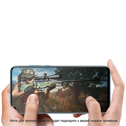 Защитное стекло для iPhone 12 Mini на весь экран противоударное Mocoll Platinum 2.5D прозрачное матовое