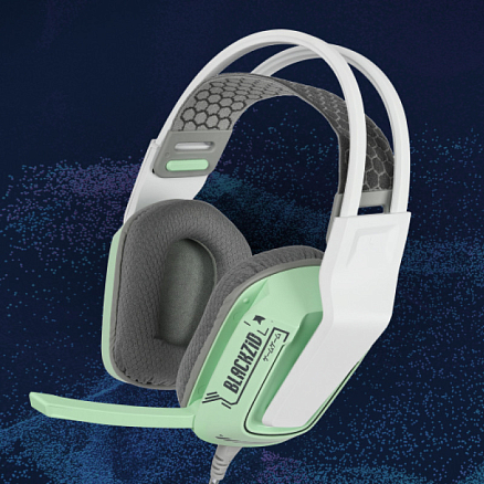 Наушники Blackzid H1 Testudo полноразмерные с микрофоном и RGB подсветкой игровые