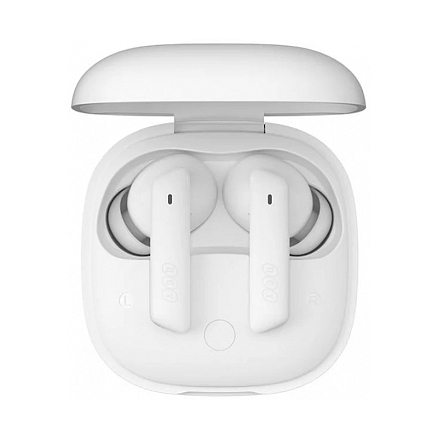 Наушники TWS беспроводные Bluetooth QCY MeloBuds вакуумные с микрофоном белые