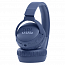 Наушники беспроводные Bluetooth JBL T660BTNC накладные с микрофоном и шумоподавлением складные синие