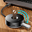 USB 3.0 HUB (разветвитель) на 1 порт USB 3.0 и 3 порта USB 2.0 25 см Baseus Round Box с питанием MicroUSB черный
