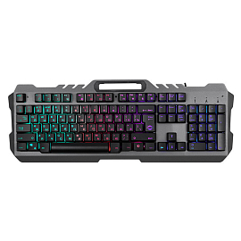Клавиатура Saibot KX-7 с подсветкой игровая черная