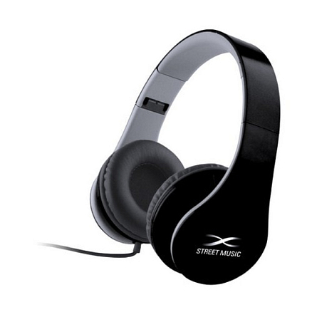 Наушники Forever Street Music накладные складные черные