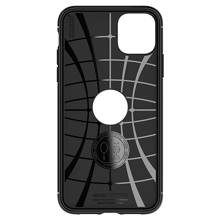 Чехол для iPhone 11 гелевый Spigen Rugged Armor черный