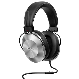 Наушники Pioneer SE-MS5T полноразмерные с микрофоном черно-серебристые