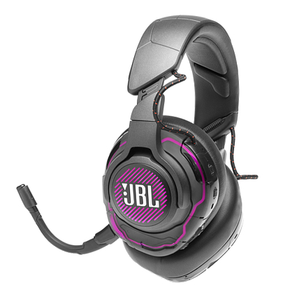 Наушники JBL Quantum One полноразмерные с микрофоном и активным шумоподавлением игровые черные