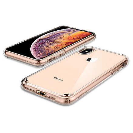 Чехол для iPhone XS Max гибридный Spigen SGP Ultra Hybrid прозрачный