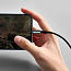 Кабель USB - Lightning для зарядки iPhone 2 м 2.4А плетеный Baseus Tungsten Gold черный