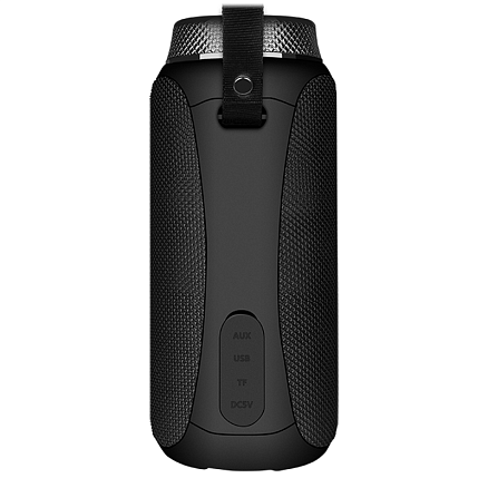 Портативная колонка Sven PS-280 с защитой от воды, подсветкой, FM-радио, USB и поддержкой MicroSD карт черная