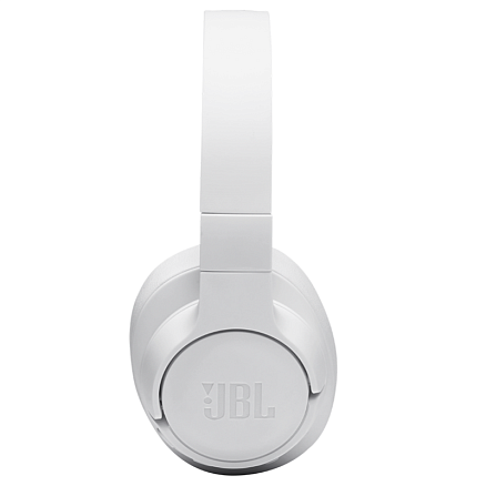 Наушники беспроводные Bluetooth JBL Tune 710BT полноразмерные с микрофоном складные белые