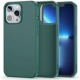 Чехол для iPhone 14 Pro силиконовый Tech-Protect Icon зеленый