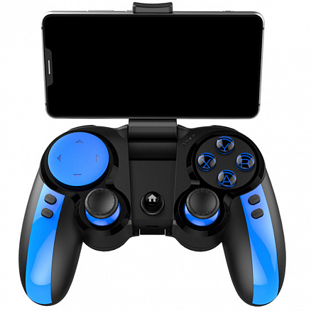 Джойстик (геймпад) беспроводной Bluetooth + 2,4G для телефона, планшета, ПК, ТВ iPega PG-9090 Blue Elf