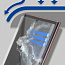 Защитное стекло для Samsung Galaxy S22 Ultra на весь экран противоударное WhiteStone Dome Glass c УФ-лампой прозрачное 2 шт.