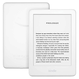 Электронная книга Amazon Kindle Touch 2019 8GB с подсветкой белая