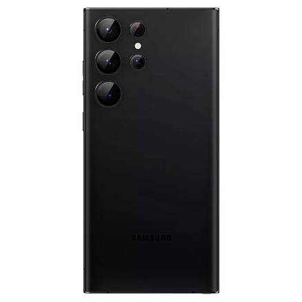 Защитное стекло на камеру для Samsung Galaxy S23 Ultra Spigen Glas.TR EZ Fit Optik Pro черное 2 шт.